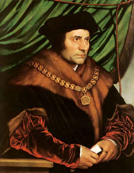 utopia thomas moore. picture of Thomas More