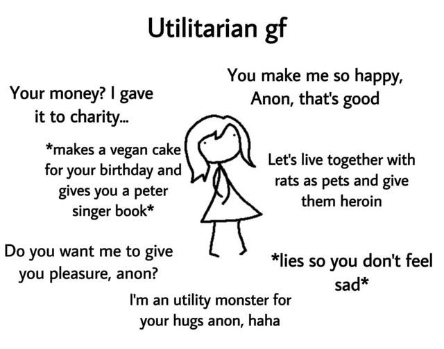utilitarian girlfriend