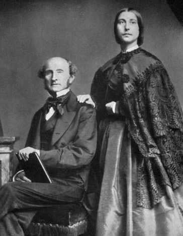 John Stuart Mill and his stepdaughter