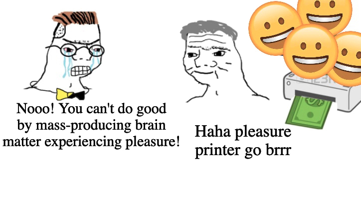 Utilitariansm and pleasure printers